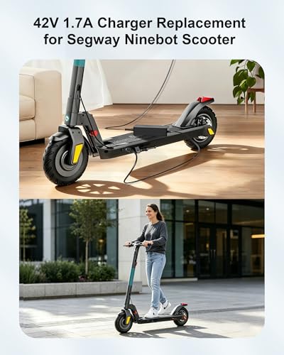 42V 1.7A Electric Scooter Charger for Segway Ninebot ES2 F20 F25 F30 D28