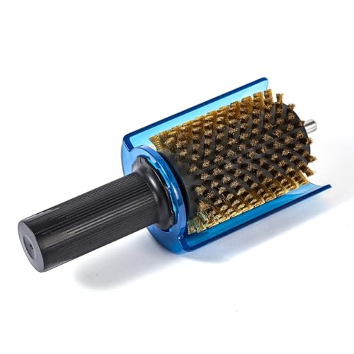 XCMAN Ski Roto Brush Kit with Nylon Horsehair Cork Brush 100mm - Ski Tuning Tools