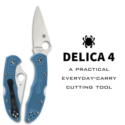 Spyderco Delica 4 Lightweight Folding Pocket Knife VG-10 Blade