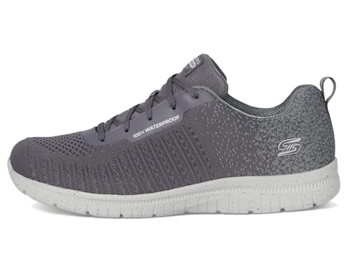 Skechers Women's Virtue Dryspell Sneakers - Charcoal, Size 9
