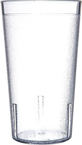 72 Pack 12oz Stackable Shatter-Resistant Plastic Tumblers - Clear