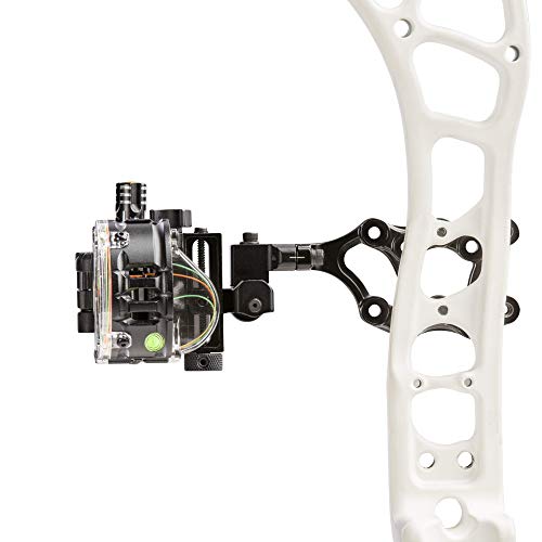 Trophy Ridge Hotwire 3-Pin Sight - Black Archery Scope with Fiber Optic Pins & Tool-less Adjustment