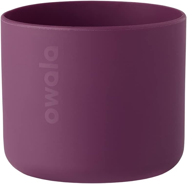Owala Silicone Water Bottle Boot - Anti-Slip Protective Sleeve for 32 Oz FreeSip & Flip Bottles | Purple