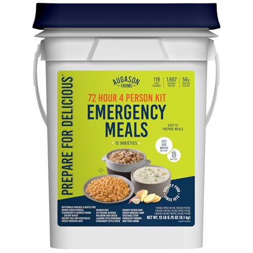 Augason Farms 4-Person 72-Hour Emergency Food Supply Kit with 119 Servings