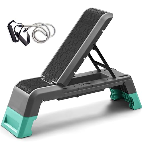 Leikefitness Multifunctional Aerobic Step Platform - Black