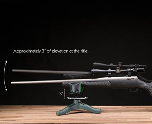 Shooting Rest Benchtop 3-Point Frame with Adjustable Height - Compact Model Rock JR 1.0