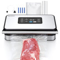INKBIRD Pro Vacuum Sealer Machine INK-VS04 Silver 160W Dual Pump Liquid Mode
