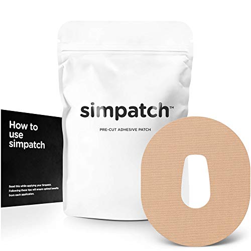 Waterproof Adhesive CGM Patch Beige 25-Pack for Dexcom G6 - Hypoallergenic