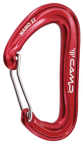 Lightweight Multi-Coloured Carabiner Rack Pack for Climbing and Camping