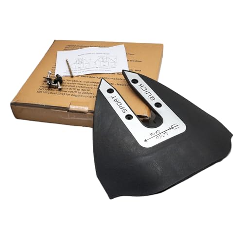 SeaSierra Silver Boat Hydrofoil Stabilizer for 8-40 HP Outboard & Stern Drive