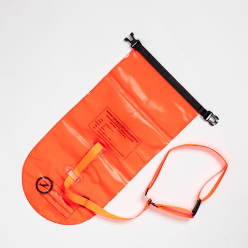 Swim Safety Buoy & Waterproof Dry Bag for Open Water Swimming