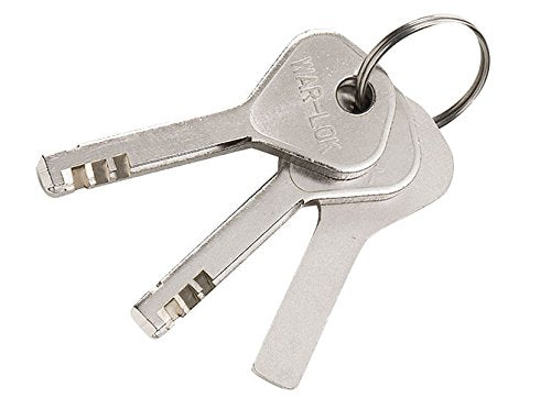 Heavy Duty Trailer Lock with Cast Aluminum Glad Hand Cover and High Security Keys