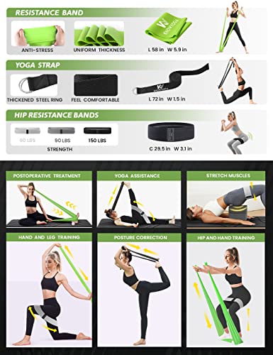 KNOWYOGA 12-in-1 Black Yoga Starter Kit with Mat, Blocks, Resistance Bands & Foam Roller