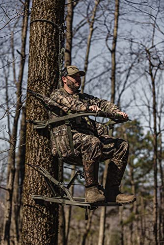 Tree Stand Stirrups with Padded Sides for Summit Climber - Mossy Oak Camo