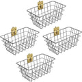 DC Cargo Mall E Track Basket - Bolt-On Wire Organizer for Trailers & Trucks - Variation 4
