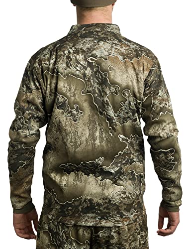 ScentLok Savanna Fuse Men's Lightweight Realtree Escape Camo Hunting Jacket, Large