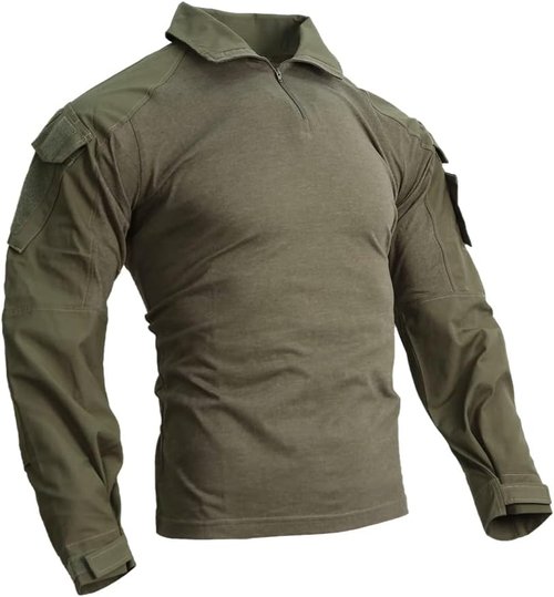EMERSONGEAR G3 Combat Shirt - Upgraded Tactical Long Sleeve Camo Shirt for Men | Perfect for Hiking & Fishing