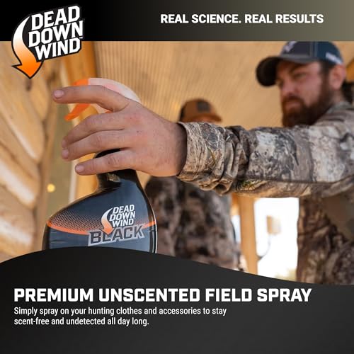 Dead Down Wind 3-Piece Hunting Scent Eliminator Kit - Field Spray, Body Wash & Laundry Detergent
