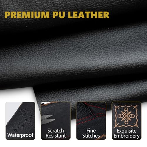 Leatherette Pool Cue Case 3x5 Hard Billiard Stick Holder with 4 Pockets