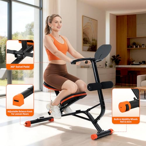 HXD-ERGO Full Body Back & Hamstring Stretching Machine - Adjustable Home Flexibility Trainer