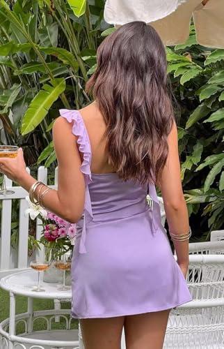 Short Homecoming Dress with Ruffles and Spaghetti Straps for Teens