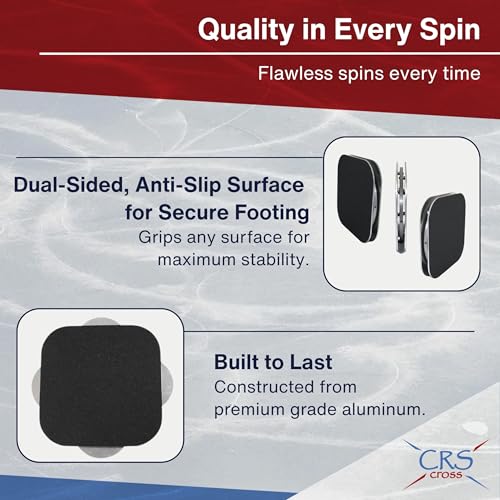 CRS Cross Figure Skating Spinner - Off-Ice Training Aid for Spins & Balance - Variation: Spinner