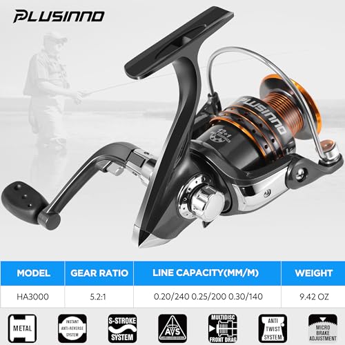 Telescopic Fishing Rod and Reel Combo Kit with Tackle Box - 2.1m