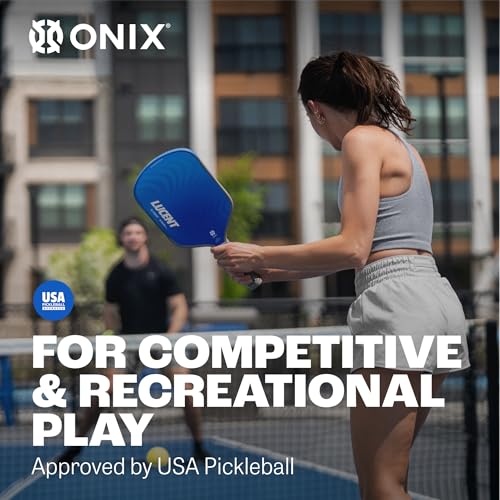 Onix Blue Lucent Pickleball Paddle - Composite & Raw Carbon Fiber Options