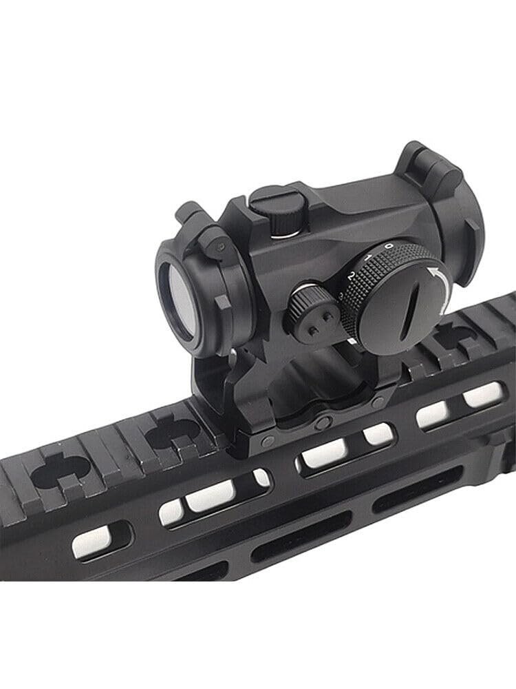 okyass 1.54''/1.93" Height Heightening Bracket Scope Mount for Tactical T2 Red Dot Sight QD Scope Riser Mount (1.93" Center Height)