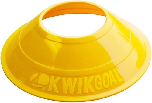 Kwik Goal Mini Disc Cones - Set of 25 Durable Training Cones for Sports and Games
