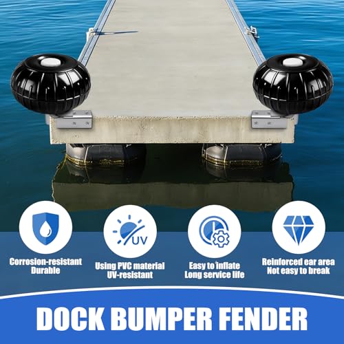 Boat Dock Corner Mount Wheel Bumper - Marine-Grade Protection