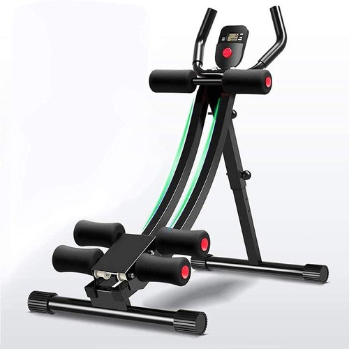 Fitlaya Fitness Core & Abdominal Trainers AB Workout Machine Home Gym Exercise Machine Ab Cruncher Foldable Fitness Equipment (red01)