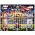 2026-2027 Fantasy Football Draft Board 250th Anniversary Patriotic Design