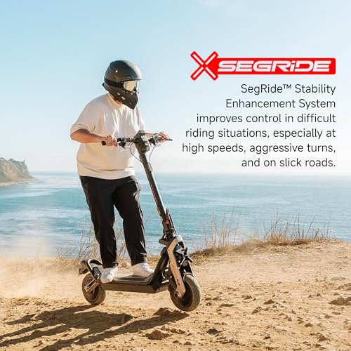 Segway SuperScooter GT3 Pro Electric Scooter 86-Mile Range 50 MPH