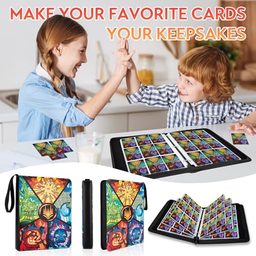 9 Pocket Card Binder for MTG YGO PTCG - Holds 900 Cards, Premium Organizer MTG-5