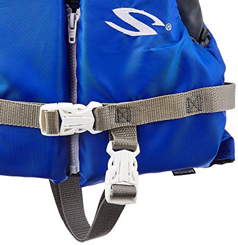Blue Infant Life Vest - USCG Approved Baby & Toddler PFD for Water Safety