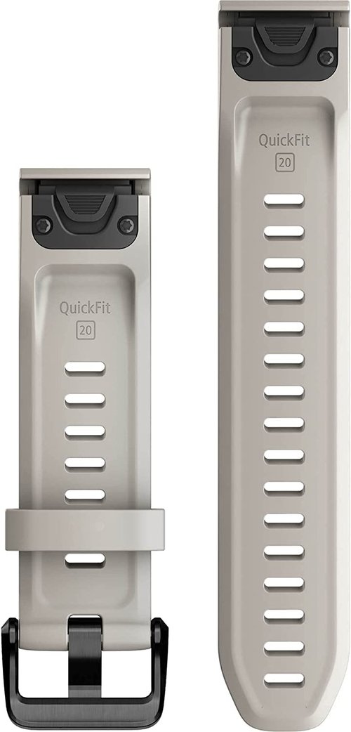 Garmin QuickFit 20 Light Sand Silicone Band