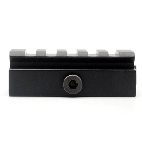 TRIROCK Tactical QD Detachable 20mm Picatinny Rail Half Inch Low Profile Riser 5 Slots QR Block Mount