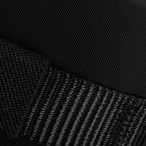 Climbing Harness with Adjustable Slide-Bloc Buckles - Medium to X-Large, Black