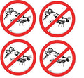 No Rats Stickers for Hard Hat, Laptop & Toolbox - Union Decals Waterproof 2 Inch