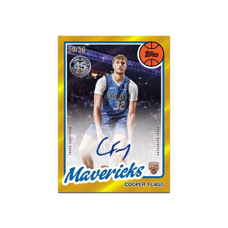2025-26 NBA Trading Card Hanger Box - 59 Collectible Basketball Cards