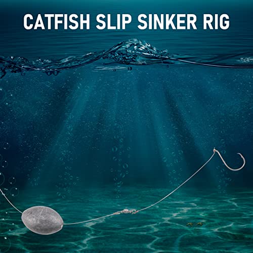 Fishing Egg Sinkers Molded Lead Weights 3/4oz 20 Pack for Bottom Fishing