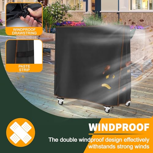 Outdoor Ping Pong Table Cover Waterproof Weatherproof 65x28x73 Inches