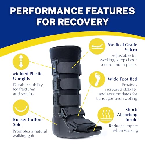 Brace Direct Tall CAM Walking Boot M - Orthopedic Foot & Ankle Support
