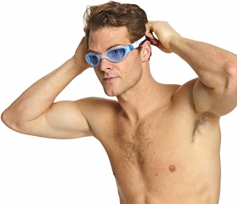Zoggs Phantom 2.0 Swimming Goggles - Anti-Fog UV Protection & Wide Vision Lens | Quick-Adjust Design