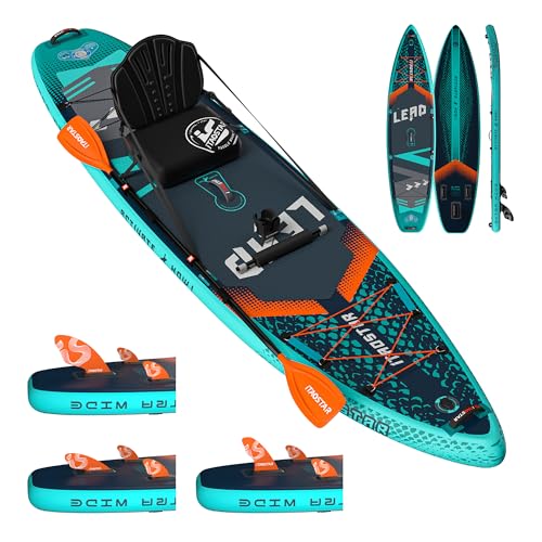 iTAOSTAR Blue Green 12'x35" Inflatable Paddle Board with All Accessories