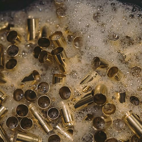 Frankford Arsenal 8 oz. Bottle of Ammonia-Free Quick-N-EZ Brass Polish for Tumbler and Reloading