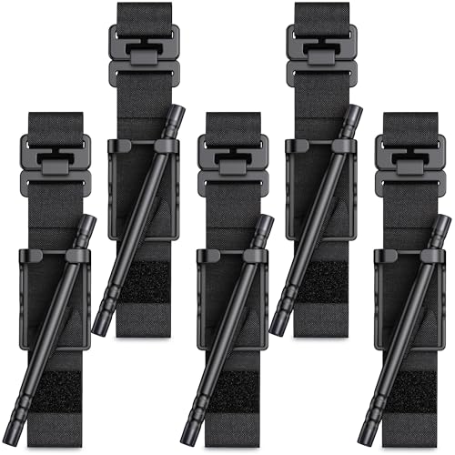 Black 5 Pack Tourniquets for Bleeding Control One-Handed Emergency First Aid