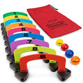 Putt-Thru Croquet Golf Game with 9 Gates & 4 Balls - Medium