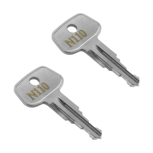 Hugexpen N110 Key Replacement for Thule Rack Core, Key Cylinder for Bike Rack Lock, Roof Cargo Lock, Roof Rack Locks, Cross Bars, Towers, Ski Rack Etc